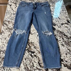 Abercrombie & Fitch Distressed Jeans